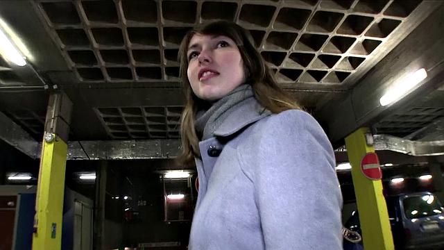 Fake Security Officer Fines Hottie With Hard Cock