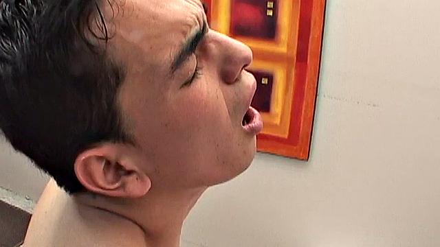 Vintage Latino Gets Asshole Stretched