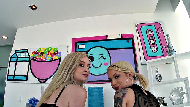 Double Anal with Lexi and Dakota