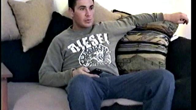 Straight Jeremy Cums Once