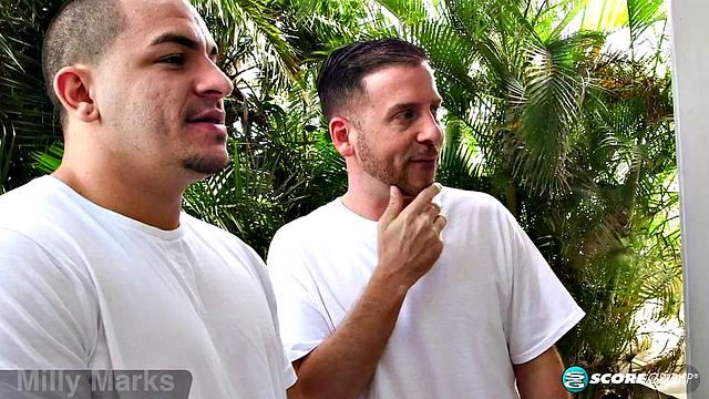 Milly Gets A Duo Massage