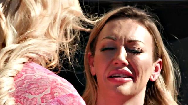 Big-titted Trans passionately banging Big-ass MILF