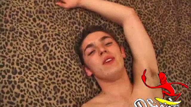 When Brady Walker walks into the room and sees a porn already playing, he realizes that Matthew has plans. The boys talk about the girls on the screen for a few minutes before Brady goes down on Matthew's big dick.