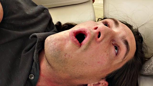 Mesmerized bottom fucked bareback by inked top jock