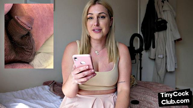 SPH solo babe humiliates small cocks in dirty video