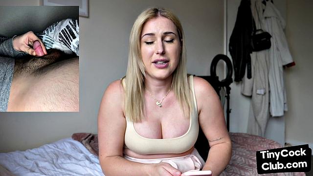 SPH solo babe humiliates small cocks in dirty video