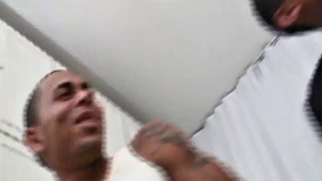 Joam Jorge, Erico Pires and Fabiam Oliveira hook up for a hot Latino threesome. Big dicks get sucked before the trio get down to some anal action. Fabiam takes Erico's hole and it's obvious the bottom is having some difficulty with his size.