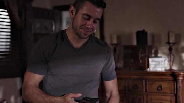 Busty tgirl sucked and drilled in erotic couple