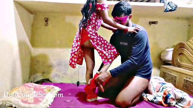 Indian Village Sex Of Desi Bhabhi Making Love With Hot Passion