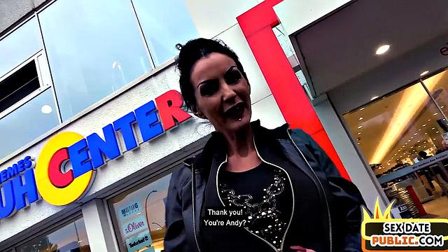 Cockhungry MILF pounded in the car