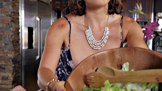 big tits cougar fucked by little guy before blowjob