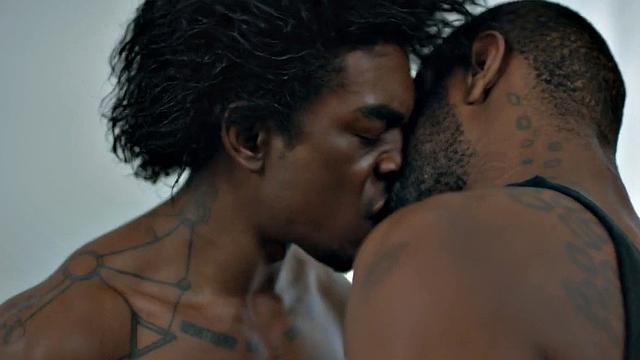 Black jock banging handsome BBC lover with big dick