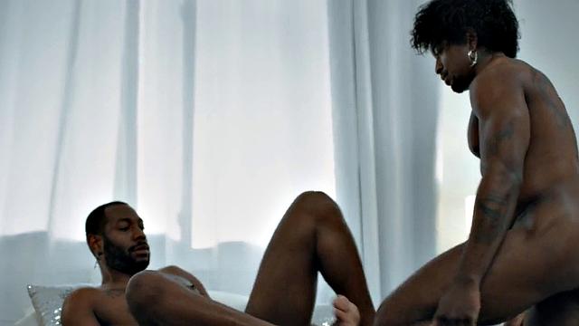 Black jock banging handsome BBC lover with big dick