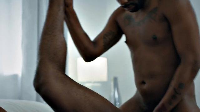 Black jock banging handsome BBC lover with big dick