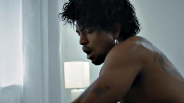 Black jock banging handsome BBC lover with big dick