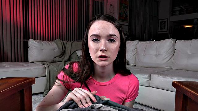 POV amateur babe assfucked in her tight anal hole