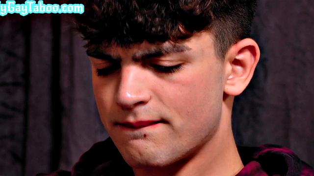 Gay stepbro fucks stepbrother's 21yo asshole at home