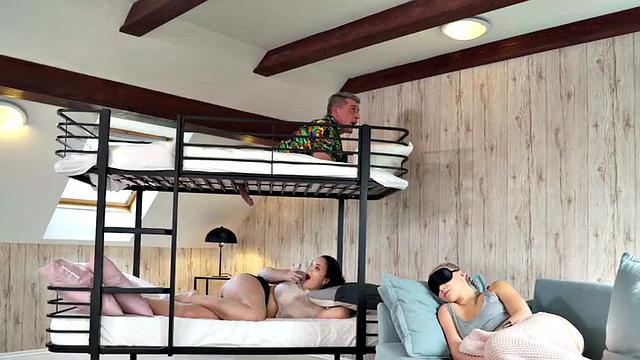 Sexy hostel babe fucked by big dick in wet pussy