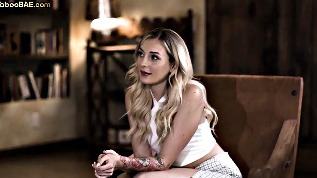 Stunning babe riding cock passionately and orgasming