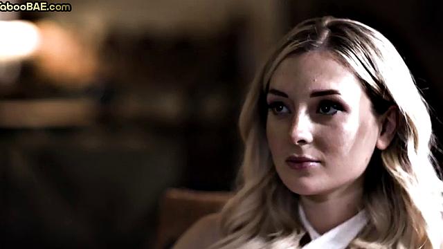 Stunning babe riding cock passionately and orgasming