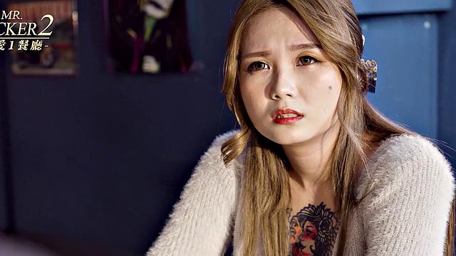 Meng Ryou Opens To Bartender About Her Lover And Gets Revange Fucked