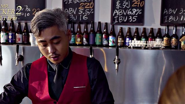 Meng Ryou Opens To Bartender About Her Lover And Gets Revange Fucked