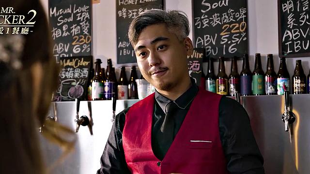 Meng Ryou Opens To Bartender About Her Lover And Gets Revange Fucked