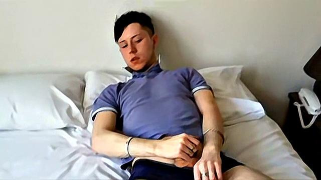 Brad Tries Some Hard Dick! - Brad Holt