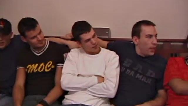 Eight Boys Jerking Off