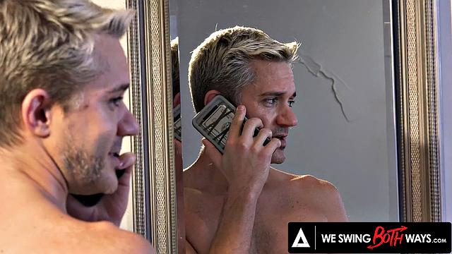 WE SWING BOTH WAYS - Charlotte Sins Unleashes Bisexual Desire In Swinger Threesome Frenzy PART 1