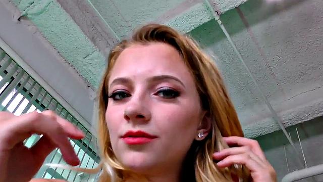 Lingerie model slowly jerking off pov bf in erotic couple