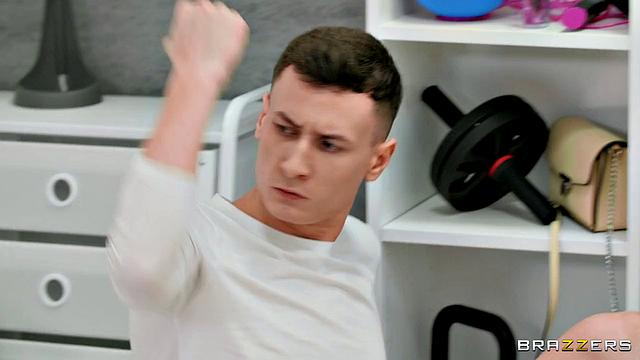 Threesome Through Wall