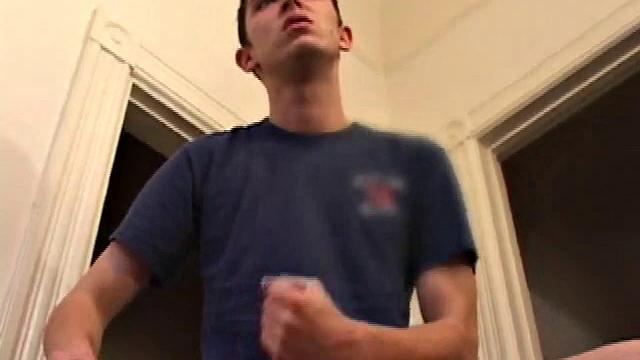 Brady Walker jerks off like he's getting paid by the stroke