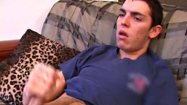 Brady Walker jerks off like he's getting paid by the stroke