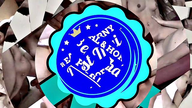 татуированная тайка Роуз скачет на члене и получает внутрь