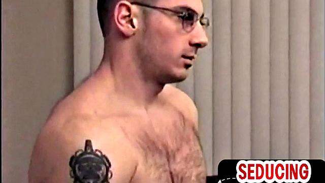 Vintage straight horny guy solo jerking off