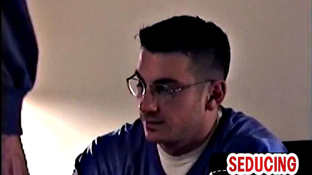 Vintage straight horny guy solo jerking off