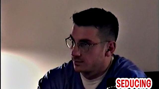 Vintage straight horny guy solo jerking off