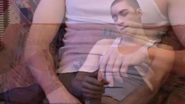 Levi strokes his cock and cums on camera