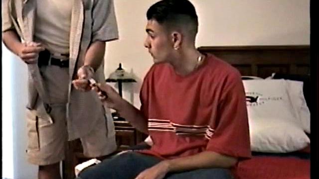 Straight Tony Sucks Cock