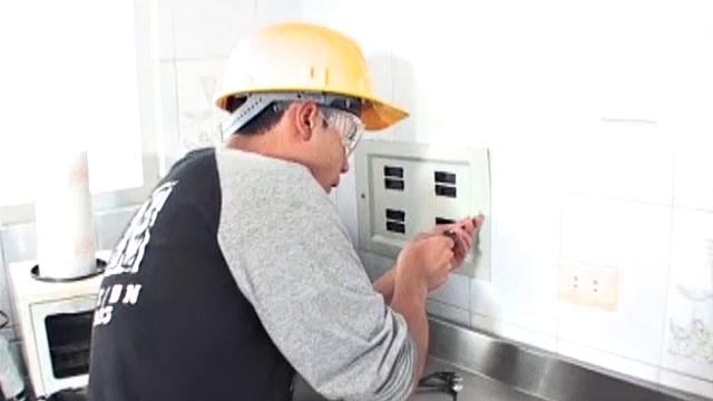 Antonio is on the job fixing an electrical problem. Then he lets us follow him home to watch as he strips naked on the bed and jerks off. After this Latin boy is naked, he gives us a good close look at his.