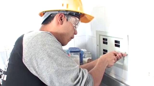 Antonio is on the job fixing an electrical problem. Then he lets us follow him home to watch as he strips naked on the bed and jerks off. After this Latin boy is naked, he gives us a good close look at his.