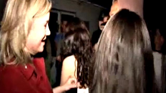 Slutty teen screws amateur cock