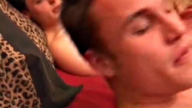 Camden and Gunner can't keep their hands off of each other. In fact, they're already kissing as the scene starts. The skater boys manhandle each other's junk and the clothes fly off to reveal two twink bodies.