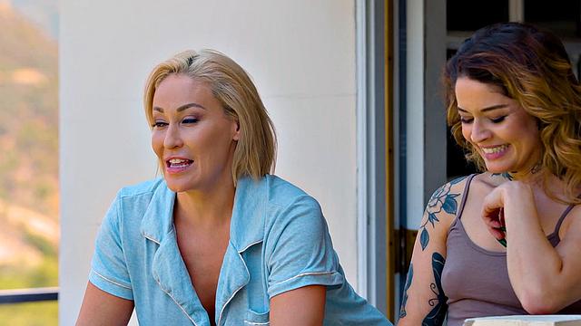 MODERN-DAY SINS - Cuckold MILF Ryan Keely Watches Wife Vanessa Cheat With Celestina Blooms