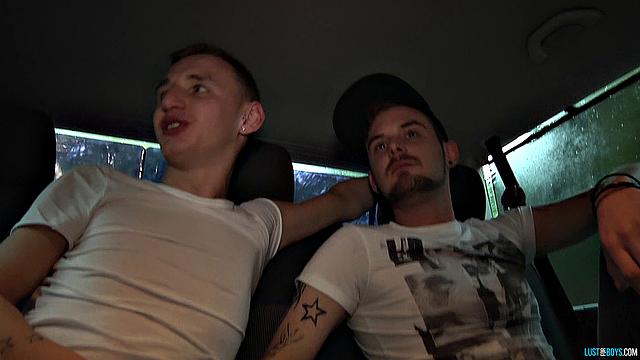 Banging Student Guy Aaron - Aaron Aurora, Adam Watson & Reece Bentley