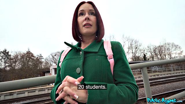 Creampie for British Student