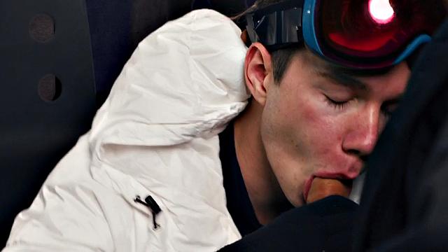 Dirty twink bangs stud friend in the asshole in doggystyle