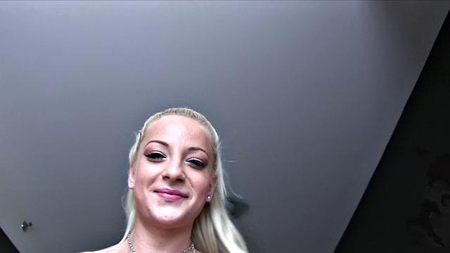 Stunning Blonde Poses Nude