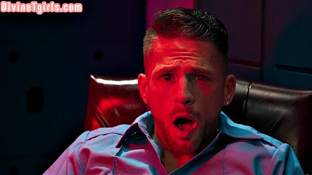 Naughty Trans sidefucked by Lover